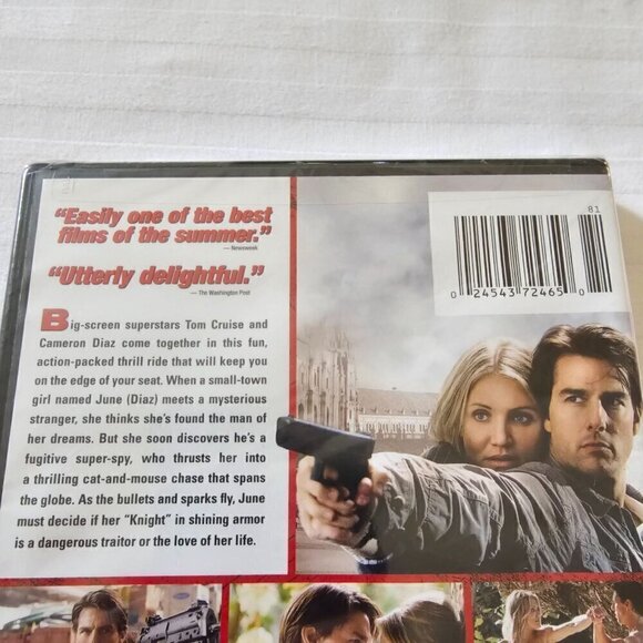Knight And Day DVD Tom Cruise & Cameron Diaz Action Comedy Movie PG-13 - Picture 9 of 9